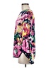 Coco Bianco Floral Pink Long Sleeve Blouse Size M - photo 5