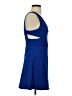 BCBGMAXAZRIA Solid Blue Cocktail Dress Size 2 - photo 4