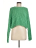 Aqua Solid Green Pullover Sweater Size M - photo 1