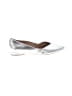 Assorted Brands Metallic Silver Flats Size 7 1/2 (wide) - photo 1