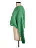 Aqua Solid Green Pullover Sweater Size M - photo 5