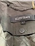 Ellen Tracy Black Trenchcoat Size L - photo 6