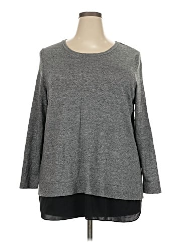 Croft & Barrow 3/4 Sleeve T-Shirt (view 1)