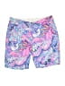 Lilly Pulitzer 100% Cotton Paisley Blue Khaki Shorts Size 6 - photo 1