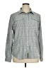 Duluth Trading Co. Plaid Gray Long Sleeve Blouse Size XL - photo 1