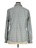 Duluth Trading Co. Plaid Gray Long Sleeve Blouse Size XL - photo 2