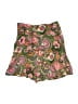 Boden 100% Viscose Paisley Green Shorts Size 6 - photo 1