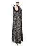 Perceptions Paisley Black Casual Dress Size 12 - photo 4