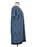 Max Studio Print Blue Casual Dress Size XL - photo 4