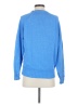 Evereve 100% Cotton Solid Blue Pullover Sweater Size S - photo 2