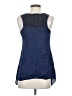 Julie's Closet Blue Sleeveless Blouse Size S - photo 2