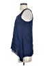 Julie's Closet Blue Sleeveless Blouse Size S - photo 5