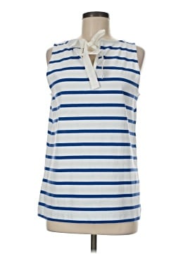 Ann Taylor LOFT Sleeveless Button-Down Shirt (view 1)