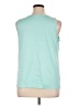 Ideology Teal Sleeveless T-Shirt Size 1X - photo 2