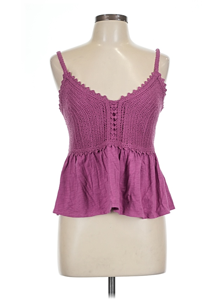 Pre-owned Old Navy Sleeveless Blouse In Purple