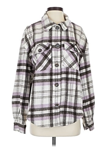 Love Tree Long Sleeve Button-Down Shirt (view 1)
