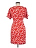 Boden Print Red Casual Dress Size 6R - photo 2
