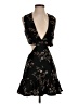 Honey Punch 100% Polyester Floral Black Cocktail Dress Size S - photo 1