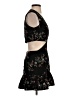 Honey Punch 100% Polyester Floral Black Cocktail Dress Size S - photo 4