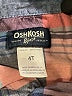OshKosh B'gosh Plaid Blue Short Sleeve Button-Down Shirt Size 4T - photo 3