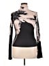 Commense Black Long Sleeve Top Size XL - photo 1