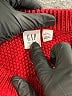 Gap Kids 100% Cotton Solid Red Pullover Sweater Size 14 - 16 - photo 3