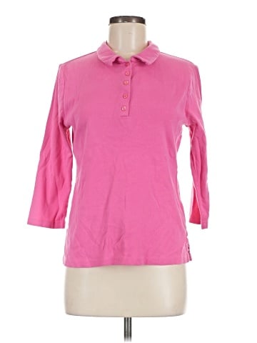Appleseeds 3/4 Sleeve Button-Down Shirt (view 1)