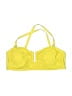 DKNY Yellow Swimsuit Top Size L - photo 1