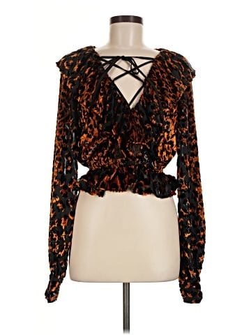 NBD Long Sleeve Blouse (view 1)