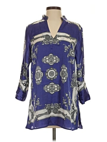 Boho Chic 3/4 Sleeve Blouse (view 1)