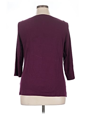 Croft & Barrow 3/4 Sleeve Top (view 2)