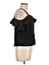 J.Crew 100% Silk Black Sleeveless Silk Top Size 10 - photo 4