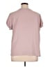 Maison d' Amelie 100% Polyester Pink Short Sleeve Top Size XL - photo 2