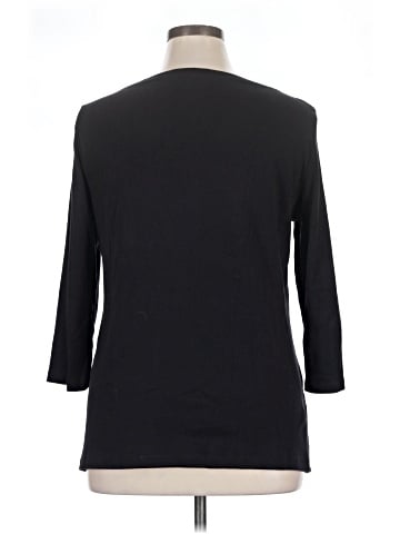Croft & Barrow 3/4 Sleeve Top (view 2)