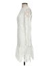 JJ's House 100% Polyester Ivory White Cocktail Dress Size S - photo 5