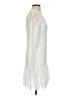JJ's House 100% Polyester Ivory White Cocktail Dress Size S - photo 4