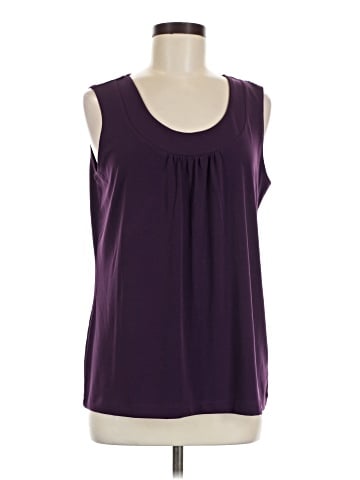 Susan Graver Sleeveless Blouse (view 1)