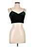 Topshop Green Sleeveless Top Size 10 - photo 1