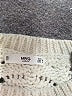 MNG Ivory Pullover Sweater Size M - photo 7