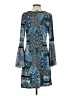 Haani Paisley Blue Casual Dress Size S - photo 2