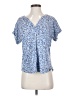L.L.Bean Blue Short Sleeve Henley Size S (petite) - photo 1