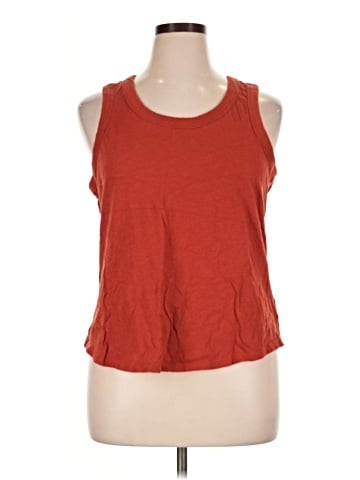 a.n.a. A New Approach Sleeveless T-Shirt (view 1)