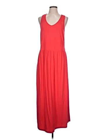 Peach Casual Dress (view 1)