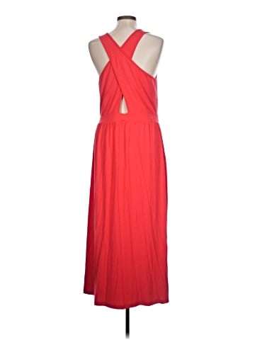 Peach Casual Dress (view 2)