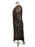 Connected Apparel Animal Print Brown Cocktail Dress Size 14 - photo 5
