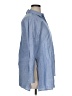 Poleci Blue Long Sleeve Button-Down Shirt Size 2X - photo 4