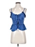 Good Luck Gem 100% Polyester Blue Tank Top Size S - photo 1