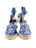Saks Fifth Avenue Print Blue Wedges Size 8 - photo 2