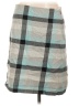 Talbots Plaid Gray Casual Skirt Size 12 - photo 1