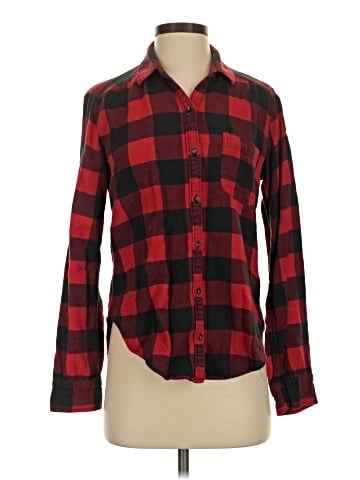 Hollister Long Sleeve Button-Down Shirt (view 1)